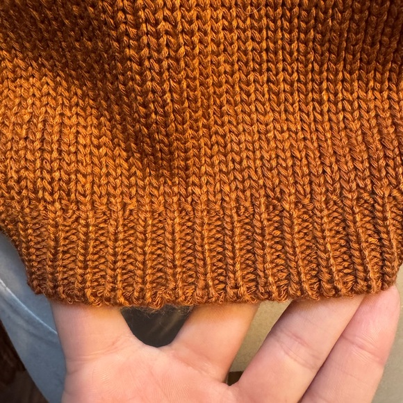 Rust Orange Sweater - Picture 6 of 10